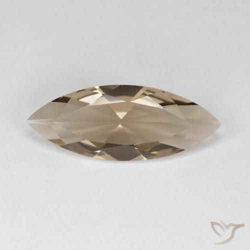 2.67ct Natural madeira marrom Quartzo Fumê, Marquesa, VVS