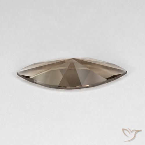 Quartzo Fumê Marrom Quente Natural 2.57ct, Marquesa, VVS
