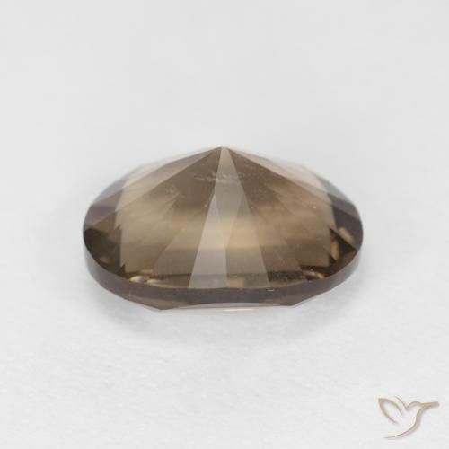 Quartzo Fumê Medium Light-Brown Natural 2.66ct, oval, VS