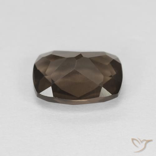 Quartzo Fumê Umber Brown Natural 1.89ct, Almofada, VVS