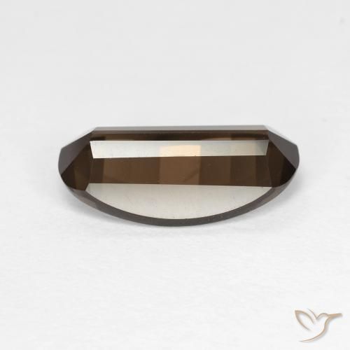 Quartzo Fumê Castanho médio Natural 2.85ct, oval, VVS