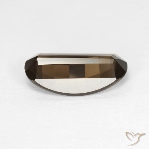 Quartzo Fumê Chocolate marrom Natural 2.78ct, oval, VVS