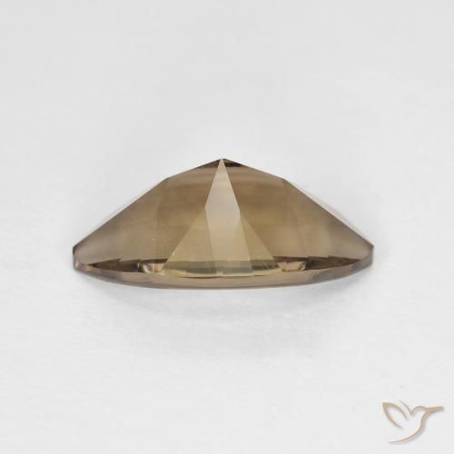 Quartzo Fumê Café Marrom Claro Natural 2.49ct, Marquesa, VVS
