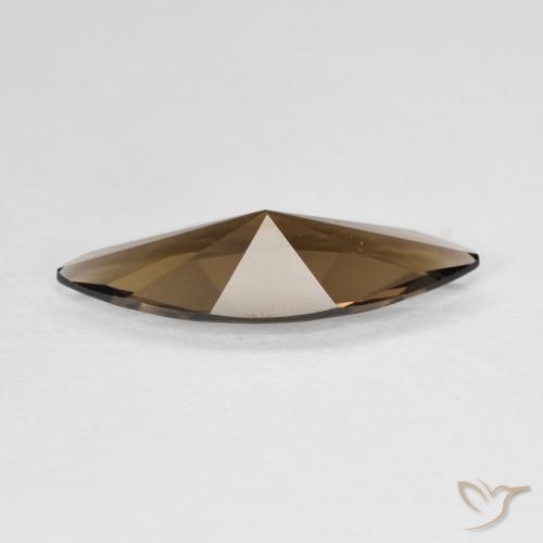 Quartzo Fumê Marrom Quente Natural 2.34ct, Marquesa, VS