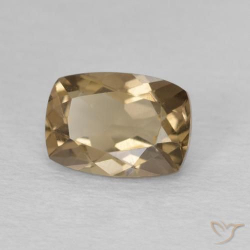 Quartzo Fumê Marrom Quente Natural 0.90ct, Almofada, VVS