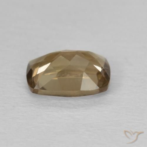 Quartzo Fumê Marrom Quente Natural 0.90ct, Almofada, VVS