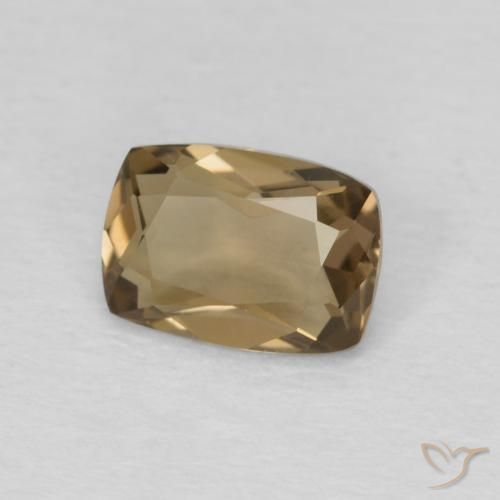 Quartzo Fumê Mocha Marrom Natural 0.81ct, Almofada, VVS