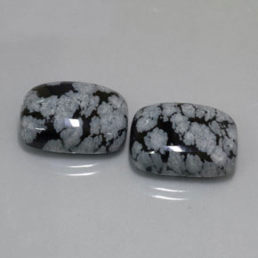 Pedras preciosas de obsidiana floco de neve multicolorido natural de  ct, almofada cortada, opaco