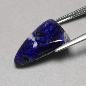 Sodalita Violeta Azul Natural 6.66ct, Trilhão, Opaco