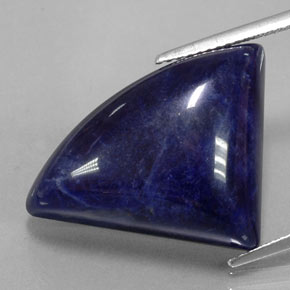Sodalita Violeta Azul Natural 19.69ct, Forma extravagante, Opaco