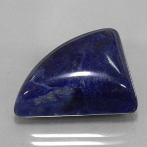 Sodalita Violeta Azul Natural 19.69ct, Forma extravagante, Opaco