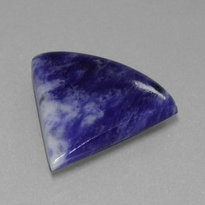 Sodalita azul natural 18,39ct, forma extravagante, opaco