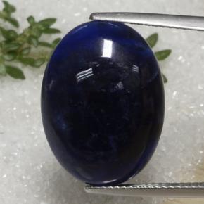 Sodalita Violeta Azul Natural 11.43ct, Corte Oval, Opaco