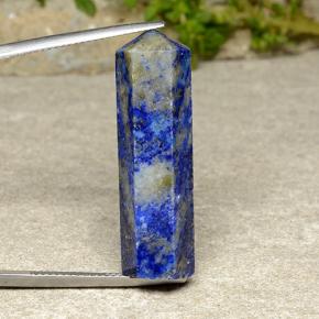 Sodalita azul violeta natural 26,34ct, forma extravagante, opaco