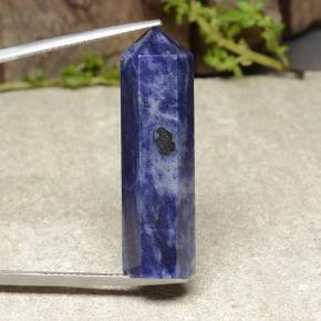 Sodalita azul natural 25,16ct, forma extravagante, opaco