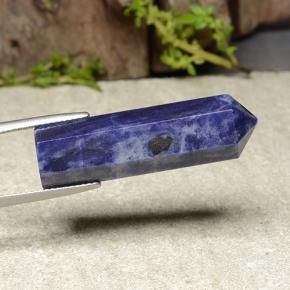 Sodalita azul natural 25,16ct, forma extravagante, opaco