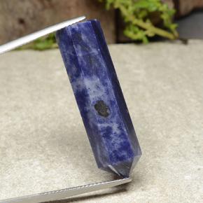Sodalita azul natural 25,16ct, forma extravagante, opaco
