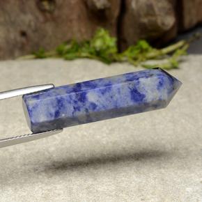 Sodalita azul natural 22,16ct, forma extravagante, opaco