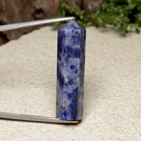 Sodalita azul natural 25,96ct, forma extravagante, opaco