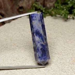 Sodalita azul natural 25,96ct, forma extravagante, opaco