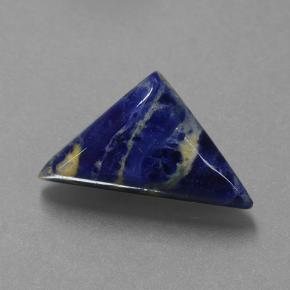 Sodalita Multicolorido Natural 5.75ct, Trilhão, Opaco
