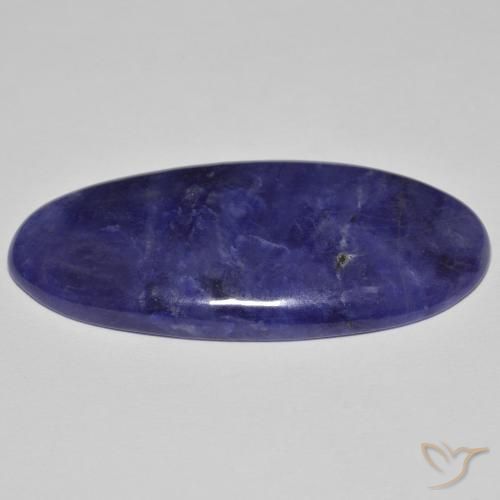 Sodalita Azul profundo Natural 29.49ct, oval, Opaco