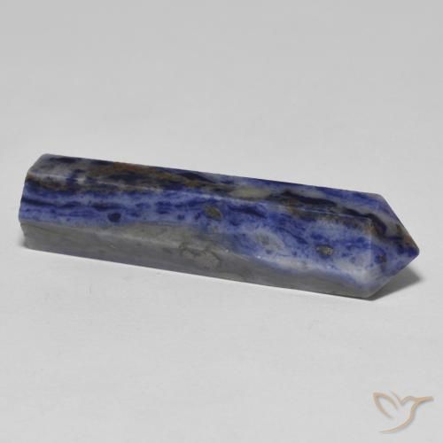 Sodalita Blue Grey Natural 24.21ct, Chique, Opaco