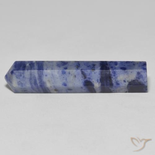 Sodalita Azul acinzentado Natural 25.99ct, Forma extravagante, Opaco