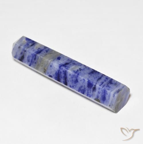 Sodalita Azul acinzentado Natural 25.00ct, Forma extravagante, Opaco