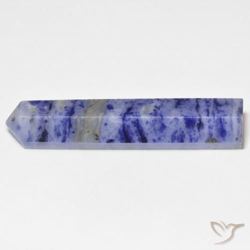 Sodalita Azul acinzentado Natural 25.00ct, Forma extravagante, Opaco