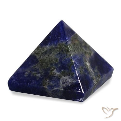 Sodalita multicolor azul natural 85,94ct, quadrado, opaco