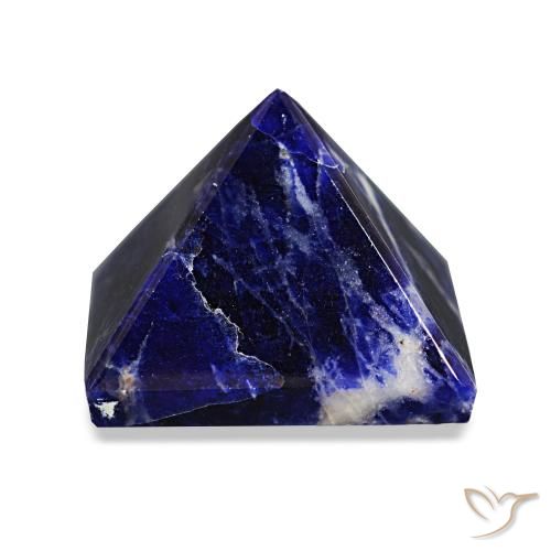 Sodalita Multicolor azul Natural 63.03ct, Quadrado, Opaco