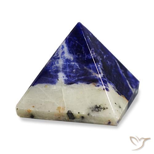 Sodalita Azul-marinho Natural 67.76ct, Quadrado, Opaco