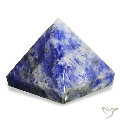 Sodalita Multicolor azul Natural 84.26ct, Quadrado, Opaco
