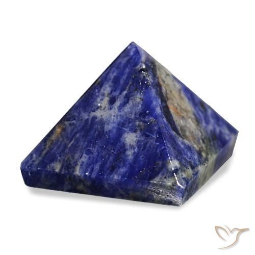 Sodalita Azul-marinho Natural 93.85ct, Quadrado, Opaco