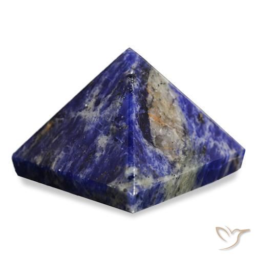 Sodalita Azul-marinho Natural 93.85ct, Quadrado, Opaco