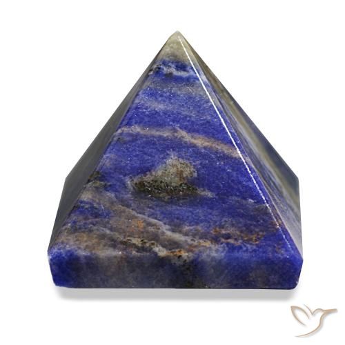 Sodalita Azul-marinho Natural 104.98ct, Quadrado, Opaco