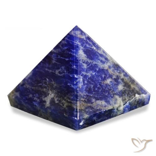 Sodalita Multicolor azul Natural 90.73ct, Quadrado, Opaco