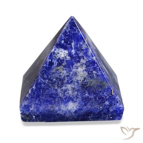 Sodalita Azul-marinho Natural 82.80ct, Quadrado, Opaco