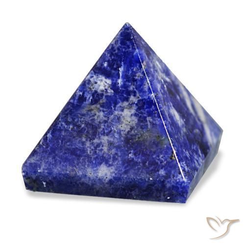 Sodalita Azul-marinho Natural 82.80ct, Quadrado, Opaco