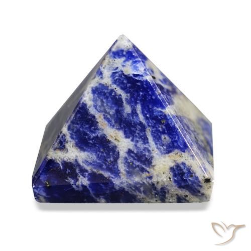 Sodalita Multicolor azul Natural 82.12ct, Quadrado, Opaco