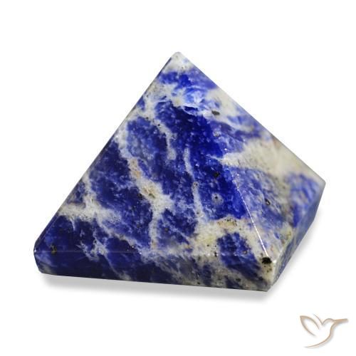 Sodalita Multicolor azul Natural 82.12ct, Quadrado, Opaco