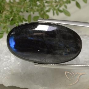 Spectrolite Multicolorido Natural 21.87ct, oval, Opaco