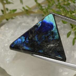 Spectrolite Multicolorido Natural 11.68ct, Trilhão, Opaco