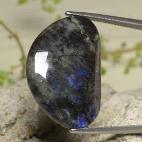Espectrolita multicolorido natural 16,24ct, forma extravagante, opaco