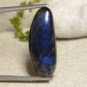 Spectrolite Multicolorido Natural 5.92ct, Forma extravagante, Opaco