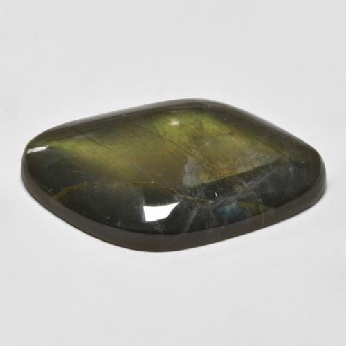 Espectrolita multicolorido natural 16,28ct, forma extravagante, opaco