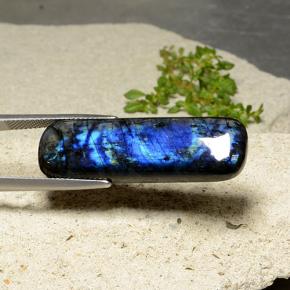 Spectrolite Multicolorido Natural 20.47ct, Almofada cortada, Opaco