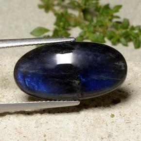 Espectrolita multicolorido natural 8,20ct, corte oval, opaco