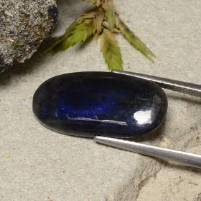 Espectrolita multicolorido natural 6,49ct, almofada cortada, opaco